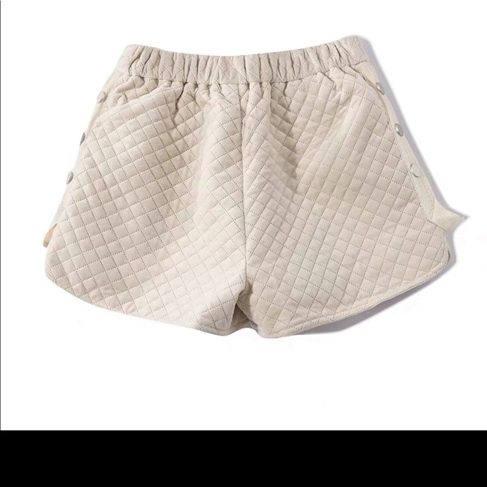 Quilted shorts